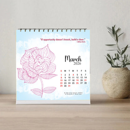 Support a Blind Artist & Get a Desktop Calendar 2026 Free